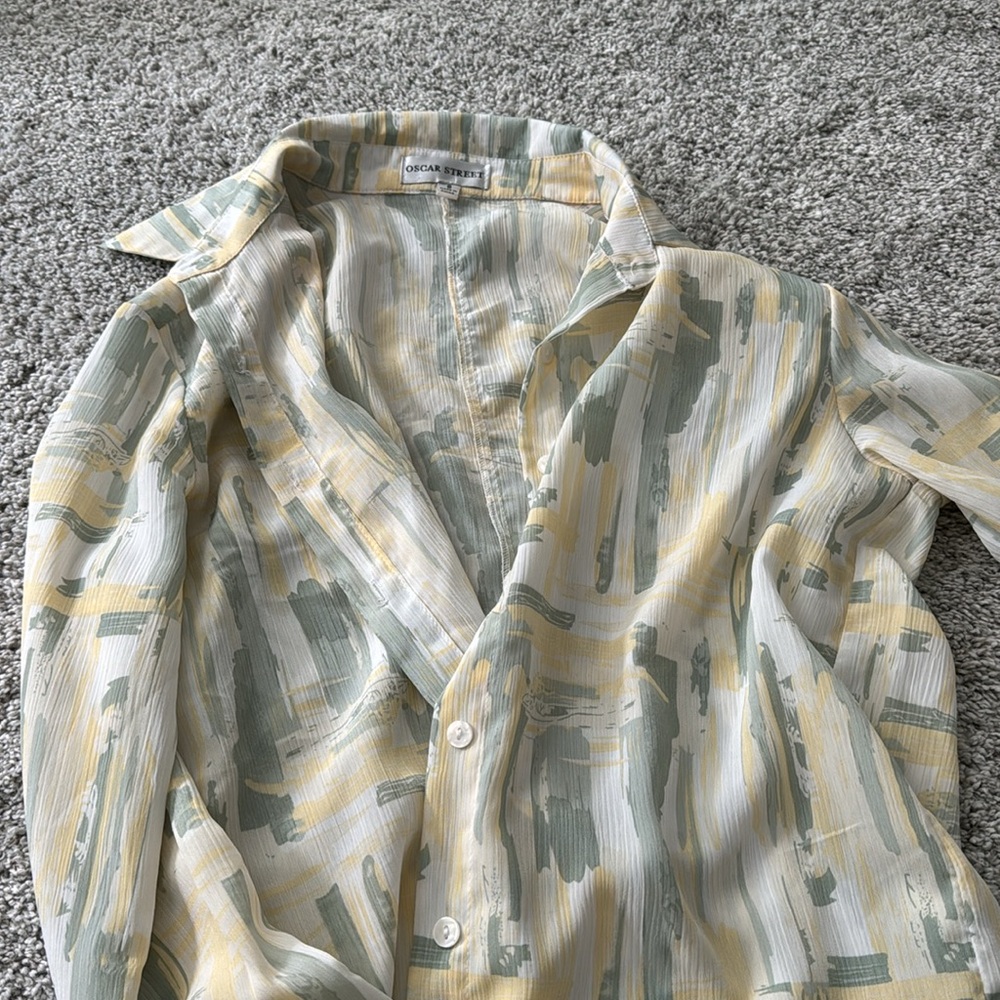 Multi-Colored Button-Down